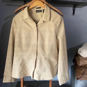Tan blazer jacket